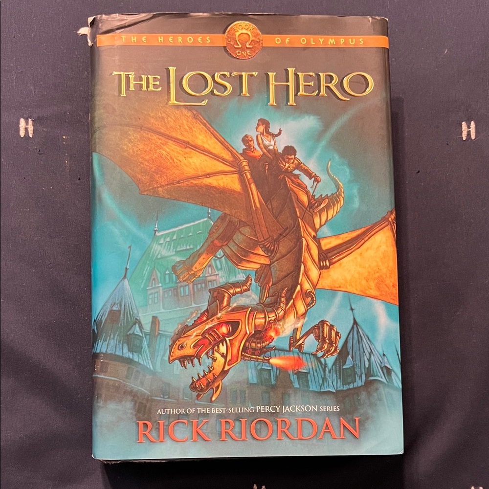 The Lost Hero book 1 in The Heroes of Olympus series by Rick Rick Riordan